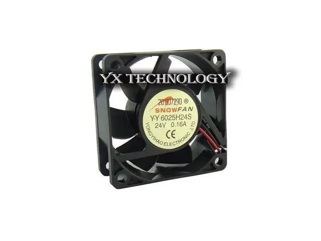 Main image of New YY6025H24S 6025 6cm 24V 0.16A cooling fan DC fan 60*60*25mm