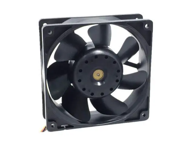 Alt view image 3 of 4 - 2pcs/lot 109R1212H1011 Server Square Fan 12038 12cm 120X120X38mm DC12V 0.52A Server Cooling Fan