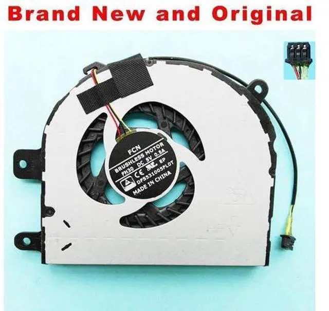 Main image of New original cpu cooling fan for Clevo N240WU N241WU N240PU N241PU N241BU N870HL fan cooler radiator