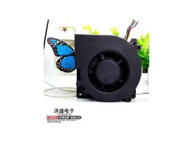 Alt view image 3 of 4 - Delta Cooling fan For BFB1212HH 5M2PR DC 12V 1.65A 4-wire 4-pin 110mm 120x120x32mm blower fan