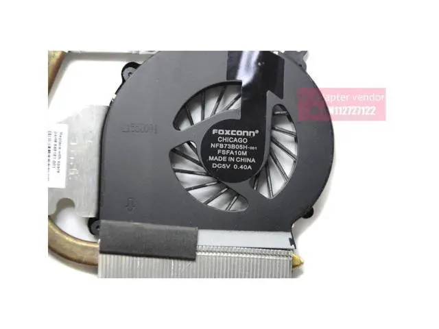 Alt view image 4 of 5 - Replace FOR HP CQ43 431 CQ57 435 436 graphics card cooling fan radiator fan 646181-001