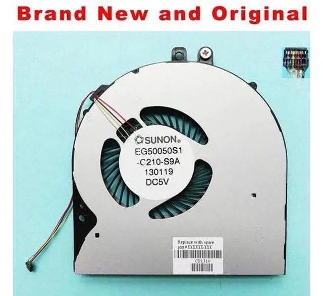 Main image of New Original CPU fan for SUNON EG50050S1-C210-S9A laptop cpu cooling fan cooler