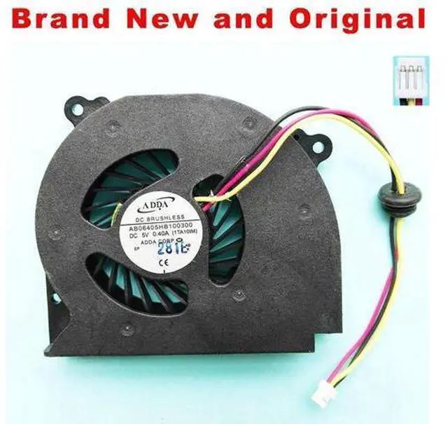 Main image of New and Original CPU fan for ADDA AB06405HB100300 1TA10IM laptop CPU cooling fan cooler