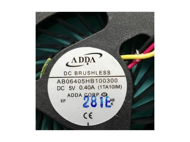 Alt view image 2 of 2 - New and Original CPU fan for ADDA AB06405HB100300 1TA10IM laptop CPU cooling fan cooler
