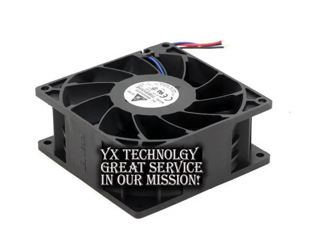 Alt view image 5 of 6 - Delta and in TFB0912UHE 12v 2.28A 9238 mm fan fan violence server 92*92*38mm