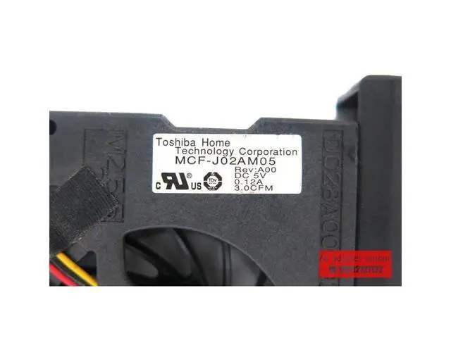 Alt view image 4 of 5 - FOR Dell 9400 M6300 M90 PP05XA PP05XB CPU fan and graphics card fan 1pair 2 pcs