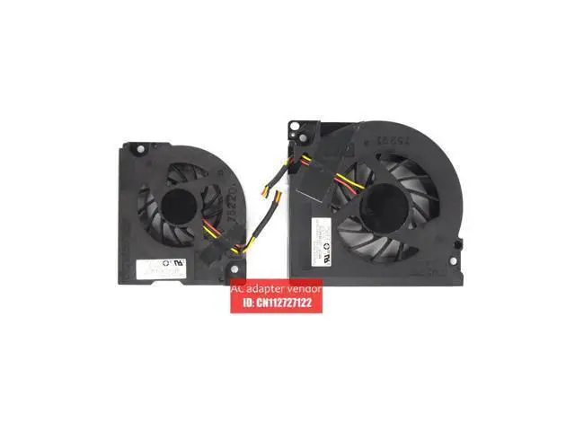 Alt view image 2 of 5 - FOR Dell 9400 M6300 M90 PP05XA PP05XB CPU fan and graphics card fan 1pair 2 pcs