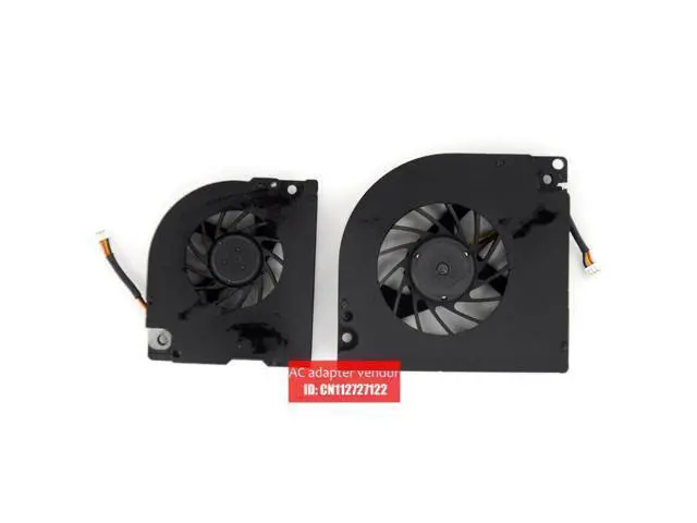 Alt view image 3 of 5 - FOR Dell 9400 M6300 M90 PP05XA PP05XB CPU fan and graphics card fan 1pair 2 pcs