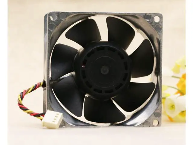 Alt view image 2 of 2 - 1pcs 9GL0812P1K05 8038 8CM 80 * 80 * 38MM high temperature fan metal fan 12V 1.8A