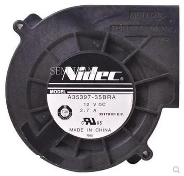 Main image of 9733 A35397-35BRA 12V 2.7A Four-wire Violent Fan Blower Turbine Fan