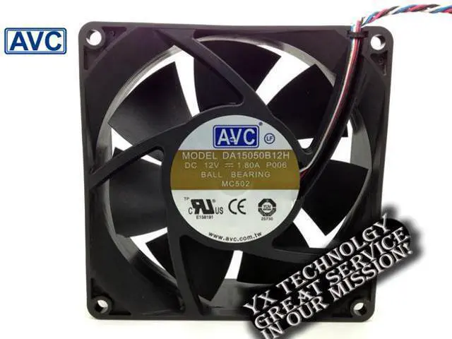 Main image of server fan violence 15cm dual ball bearing fan 1.8A 12v DA15050B12H 150 * 150 * 50mm