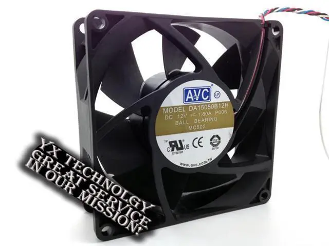 Alt view image 2 of 5 - server fan violence 15cm dual ball bearing fan 1.8A 12v DA15050B12H 150 * 150 * 50mm