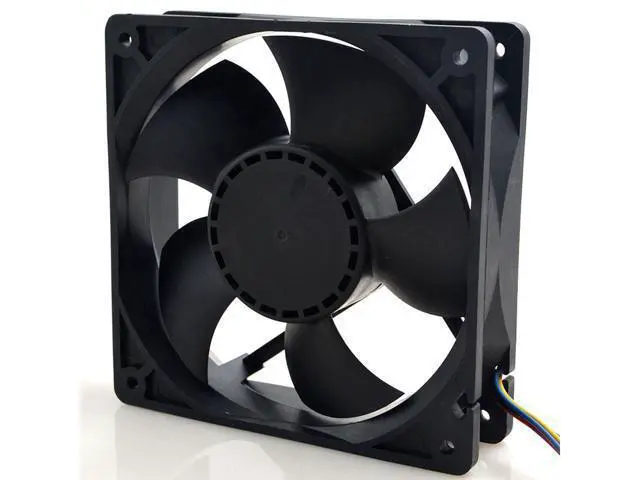 Alt view image 2 of 2 - 1pcs original DA12032B48U fan 12CM 12032 48V 0.35A 4 wire dual ball fan 120*120*32mm