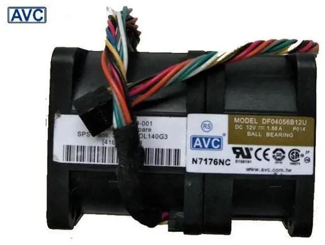 Main image of AVC 4056 DF04056B12U 4cm 12V 1.88A pressurized wind 1U server cooling fan 40*40*56mm