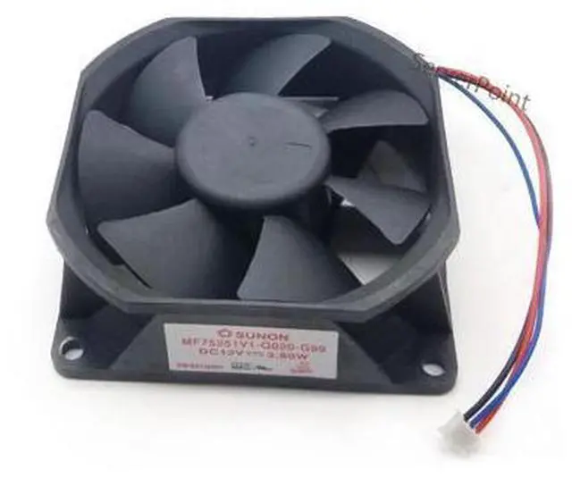 Main image of MF75251V1-Q020-G99 projector cooling fan 7525 12V 3.6W 75x75x25mm cooler