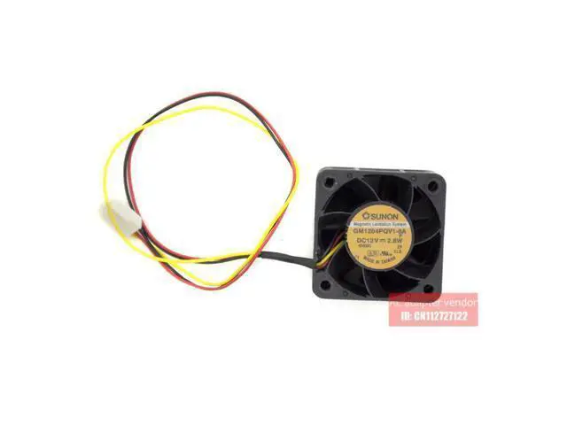 Alt view image 5 of 6 - SUNON 4cm 4028 1U2U server 12V 2.8W GM1204PQV1-8A cooling fan