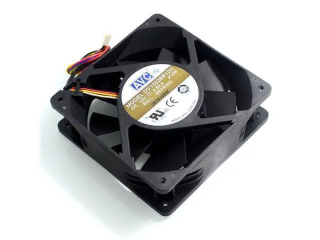 Alt view image 5 of 6 - server fans DV12038B12H 12038 12V 4.5A 12CM cooling fan cooler