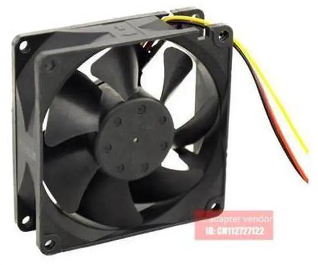 Alt view image 2 of 4 - NMB-MAT NMB 3110RL-04W-B79 12V 0.44A 80*80*25 3 wire ball bearing cooling fan