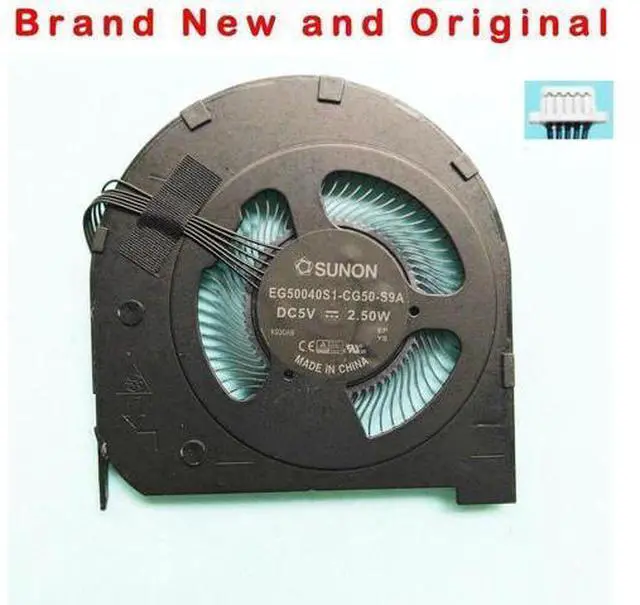 Main image of New original cpu cooling fan cooler for Lenovo Thinkpad T490S EG50040S1-CG50-S9A 5PIN 2.5W