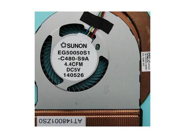 Alt view image 3 of 4 - New original radiator For Dell Latitude E7450 Cpu Cooling Heatsink With Fan cooler DP\/N 3PMGM 03PMGM EG50050S1-C480-S9A
