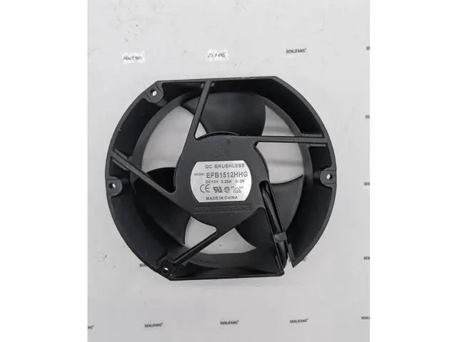 Alt view image 2 of 3 - For DELTA EFB1512HHG S12N DC 12V 3.20A 3-wire Server Cooling Fan