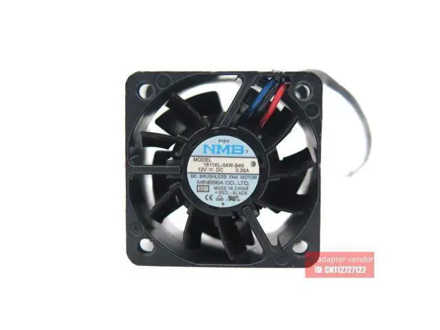 Alt view image 2 of 6 - NMB 1611KL-04W-B49 4CM 12V 4028 0.26A 3 wire server cooling fan