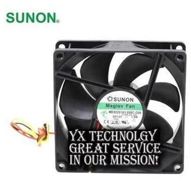 Main image of SUNON New ME92251V3-000C-G99 12V 9225 1.3W speed cooling fan 92*92*25mm