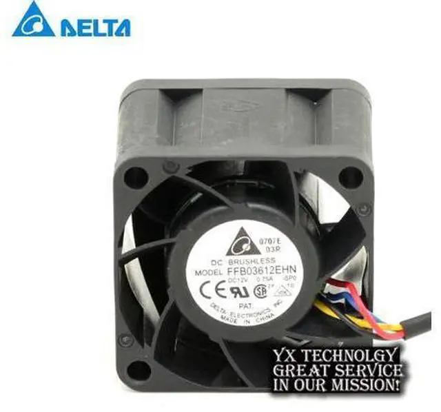 Main image of Delta and FFB03612EHN 3628 12V 0.75A double ball bearing miniature cooling fan violence 36*36*28mm