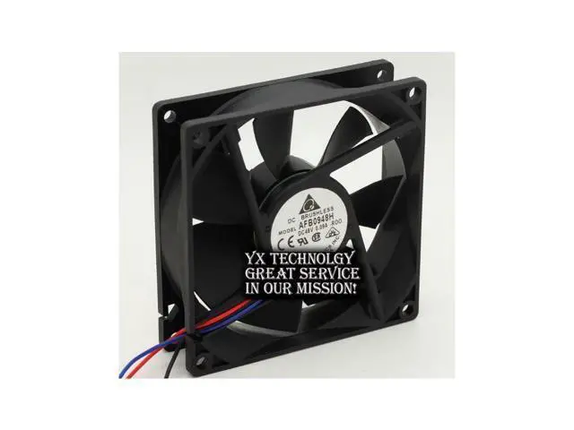 Alt view image 5 of 6 - 90*90*25mm AFB0948H-ROO 48V 0.09A 9025 9cm ball bearing cooling fan for delta