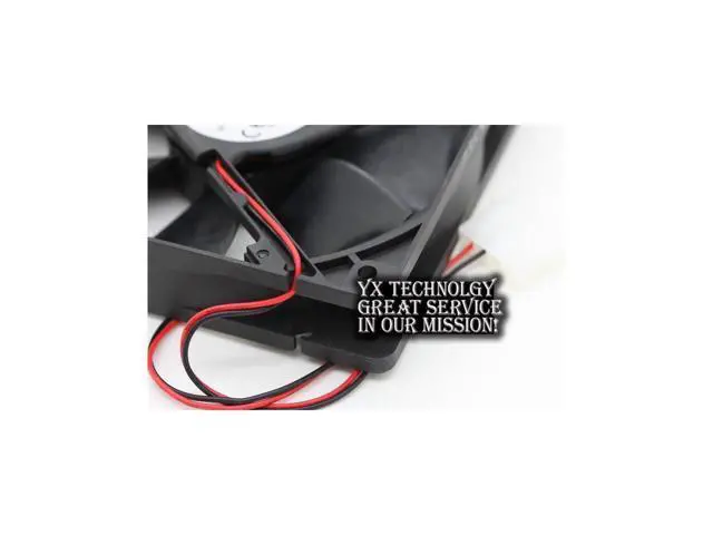 Alt view image 3 of 6 - Delta New 12CM 12025 WFB1212M 0.33A silent cooling fan dual ball wind capacity for 120*120*25mm