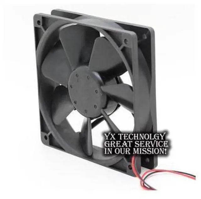Alt view image 5 of 6 - Delta New 12CM 12025 WFB1212M 0.33A silent cooling fan dual ball wind capacity for 120*120*25mm