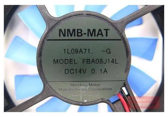 Alt view image 4 of 6 - NEW NMB 8015 12V FBA08J14L 8CM silence cooling fan waterproof
