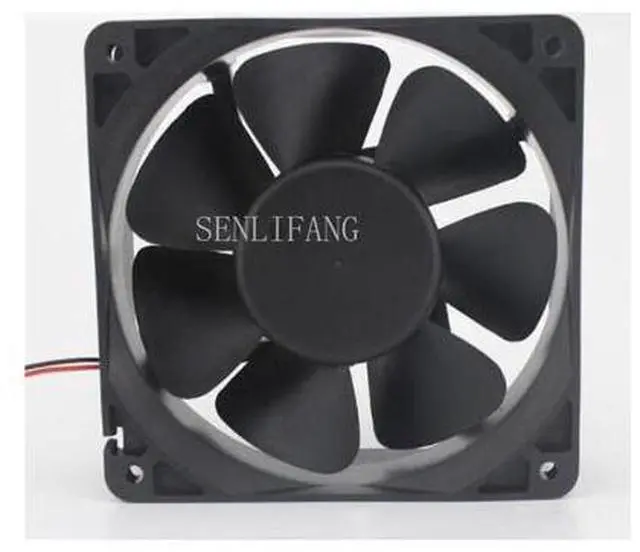 Main image of YDH1238S24 DC 24V 0.3A 12038 12CM 120*120*38mm 2 Wires High Precision Ball Bearings Inverter Cooling Fan