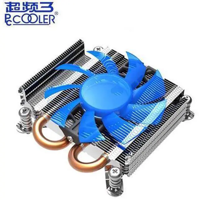 Main image of S85 2 heatpipe ultra-thin 80mm PWM fan for HTPC 1U mini case all-in-one cooling for Socket Intel 775 115x CPU cooler