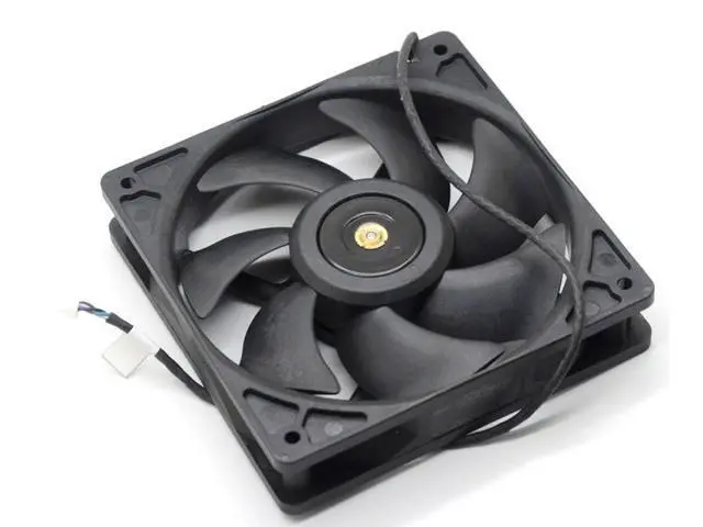 Alt view image 3 of 4 - 1pcs AFB1212MJ AFB1212MJ-00 12025 12cm 12V 0.4A4-wire radiation projector cooling fan