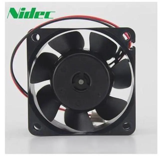 Main image of Nidec Original D06T-12PS2 12V 0.25A 6CM 6025 dual ball bearing cooling fan 60*60*25mm