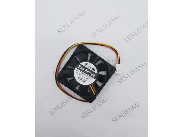 Alt view image 3 of 3 - new 109P0612H721 DC 12V 0.09A 60x60x15mm 3-Wire Server Cooling Fan