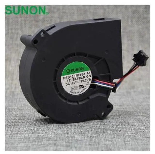 Main image of 1pcs PSB1297PYB1-AY DC 12V 22.2W 9733 97*97*33mm 4 Wires Computer Blower Cooling Axial Fan