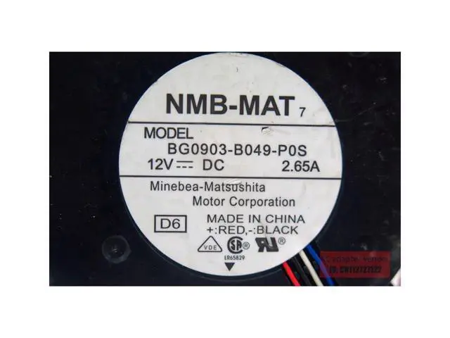 Alt view image 3 of 3 - nmb FOR DELL GX280 4700C BG0903-B049-P0S 2.65A 12V 9CM turbo cooling fan