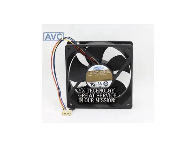 Main image of The new DA12032B48U 12 12032 48V 0.35A double ball bearing cooling fan for AVC 120*120*32mm