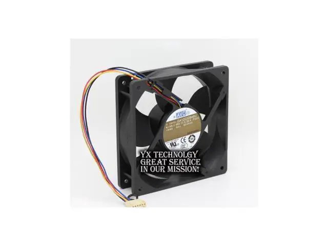 Alt view image 2 of 6 - The new DA12032B48U 12 12032 48V 0.35A double ball bearing cooling fan for AVC 120*120*32mm