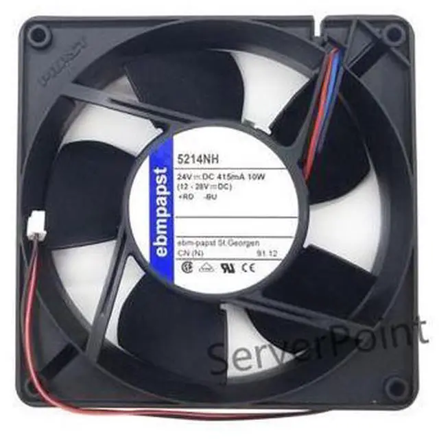 Main image of 5214NH DC 24V 10W 0.415mA 127x127x38mm 2line Server Cooling Fan NEW