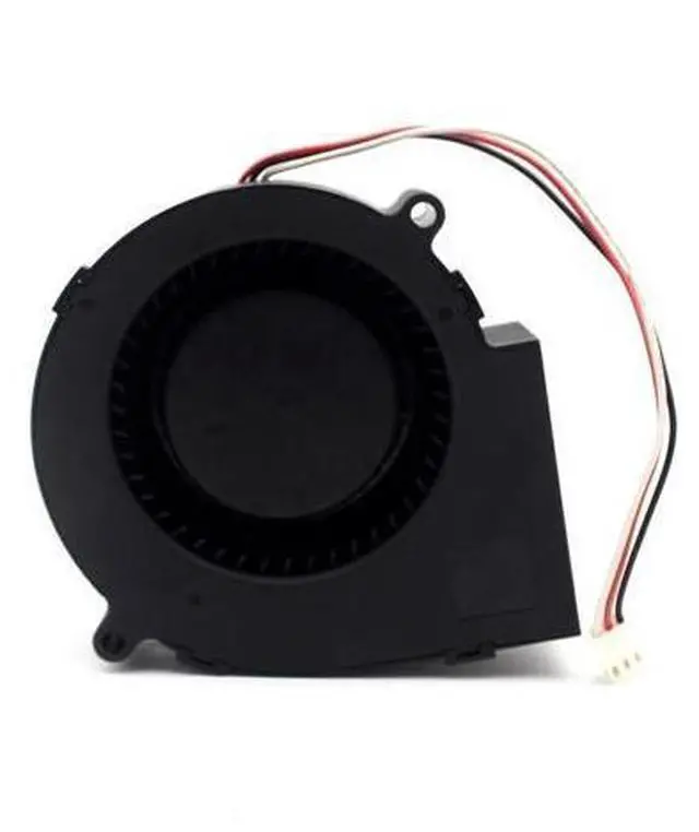 Alt view image 4 of 6 - original AVC 9733 DC 12V 1.32A BA10033B12H 3 wire turbine cooling fan blower