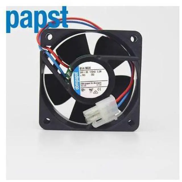 Main image of 1pcs 614 NGH DC24v 110ma 6025 60*60*25mm 2.6W server inverter cooling fan