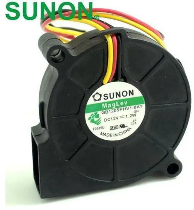 Main image of GB1205PHV1-8AY F.GN 5015 5cm 12V 1.2W magnetic bearing cooling fan 50*50*15mm