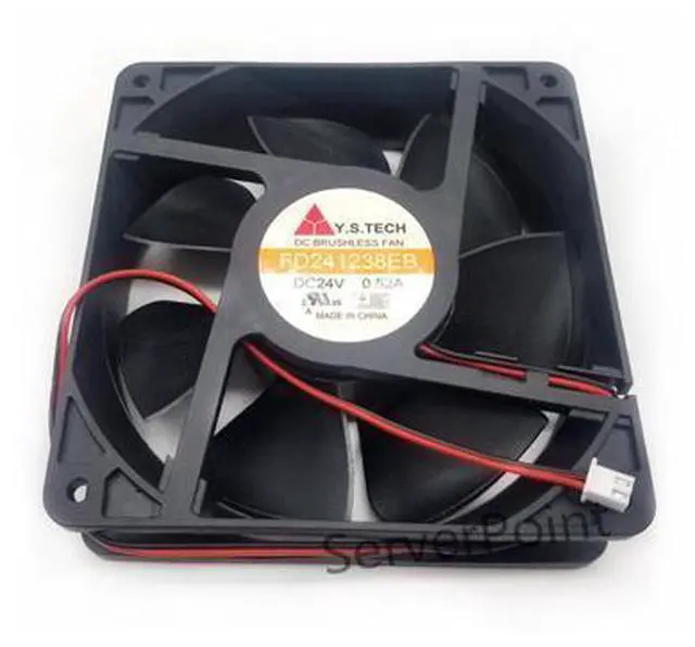 Main image of FD241238EB 12038 12cm 24V 0.52A Dual ball bearing cooling fan 3000RPM 135CFM