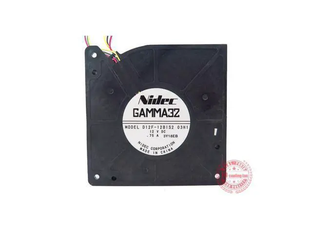 Alt view image 5 of 6 - NEW NIDEC D12F-12B1S2 03H1 12V 0.75A 12032 3 lines Blower cooling fan