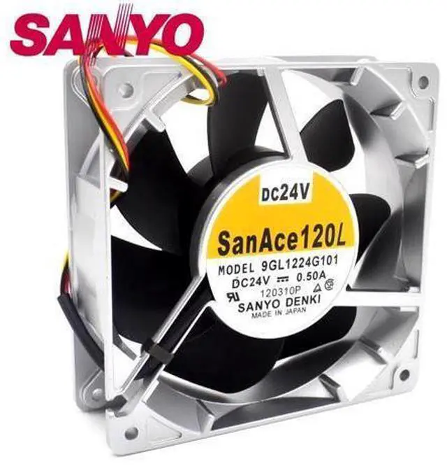 Main image of New 9GL1224G101 12038 24V 0.5A 12cm cooling fan temperature gale 120*120*38mm