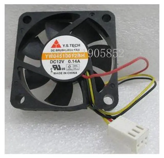 Main image of Original for Y.S.TECH 4.5cm 12V 0.14A YW04510012BH double ball cooling fan
