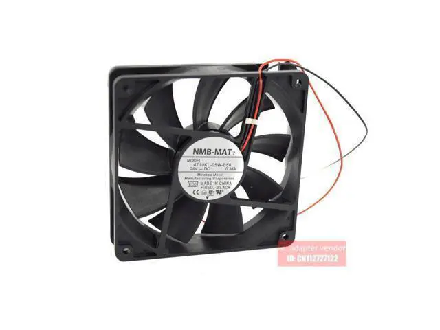 Alt view image 2 of 6 - NMB -MAT 4710KL-05W-B50 12025 0.38A 24V inverter cooling fan new